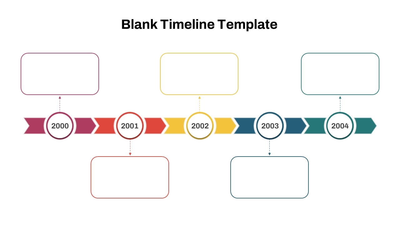 Editable Printable Timeline Template
