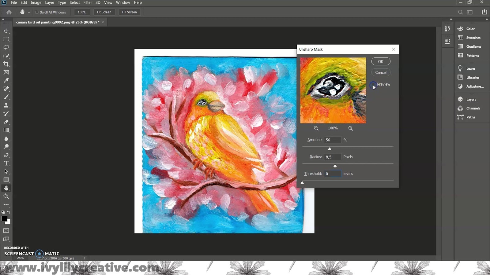 How To Edit Your Scanned Art Using Photoshop