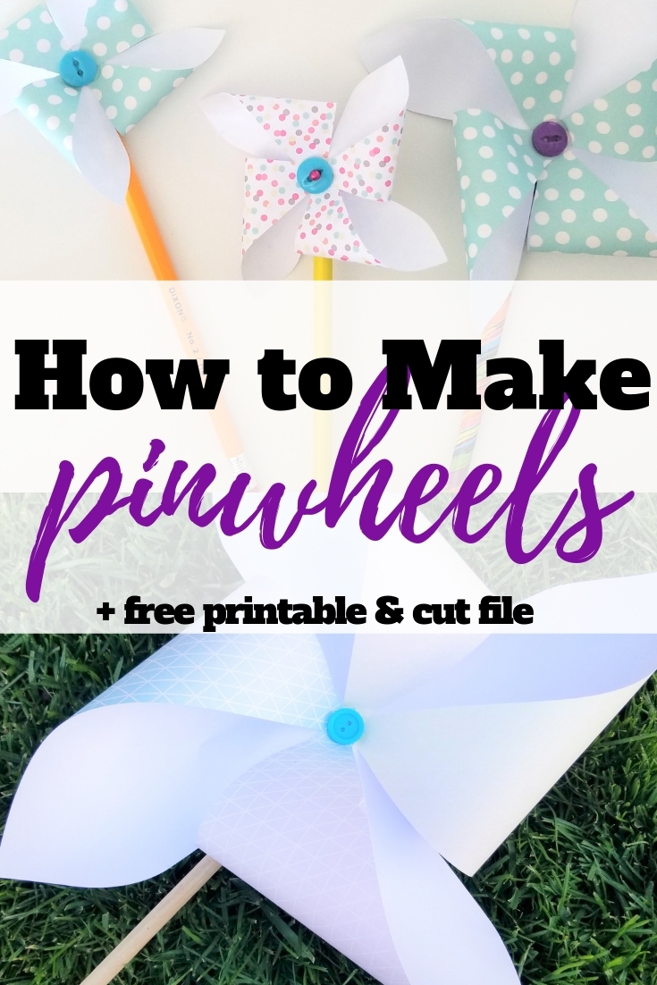Editable Paper Pinwheel Template Printable