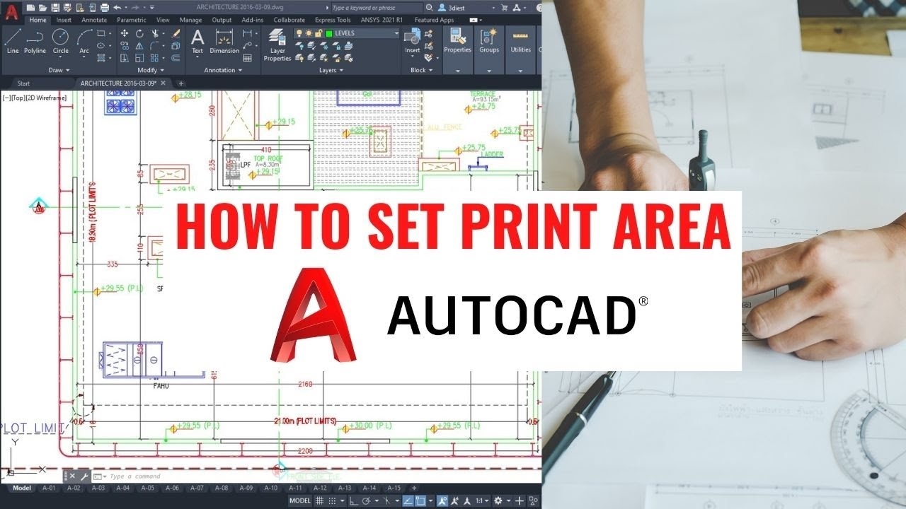 How To Set Print Area In Autocad 2021 Step By Step Complete Tutorial For Beginners YouTube