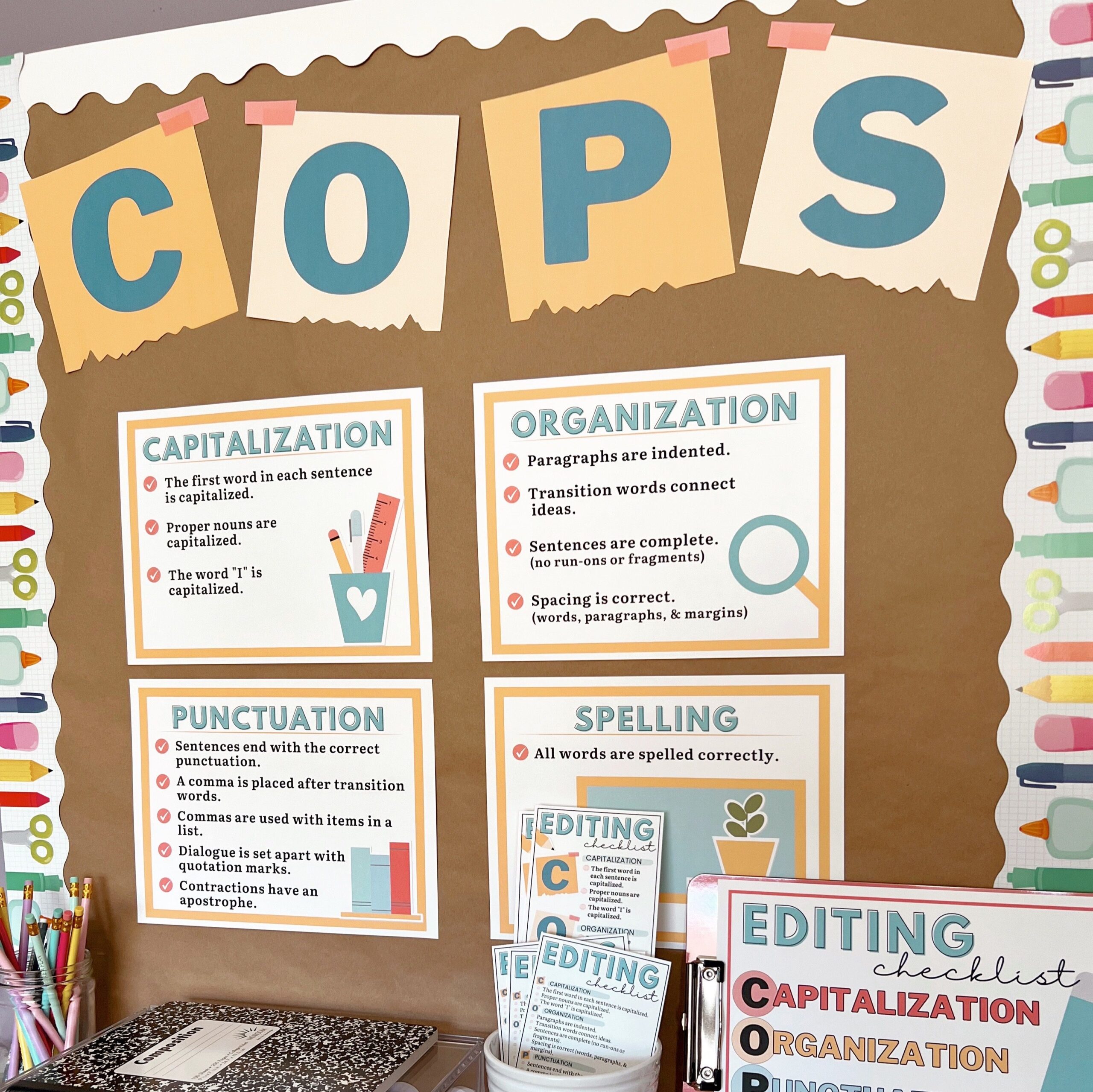 Improve Student Writing With COPS A Simple Strategy For Editing Literacy In Focus