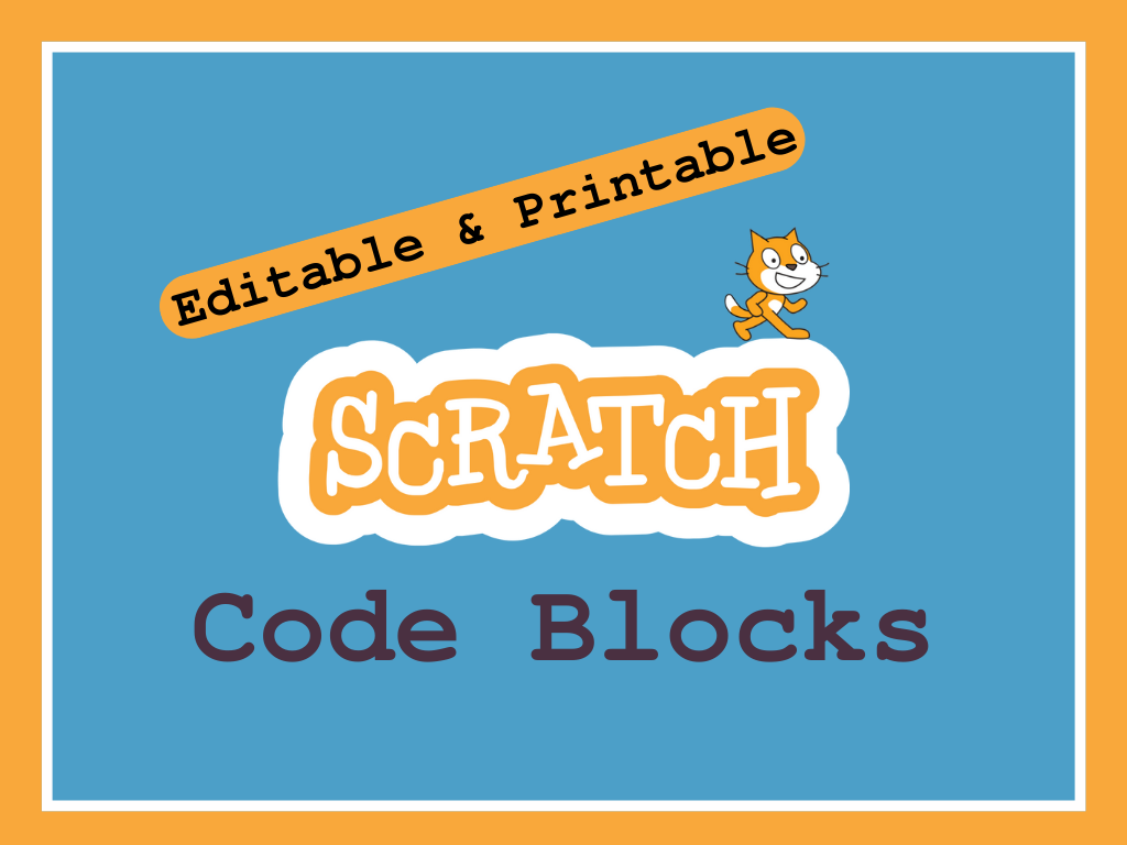 Learning Lab Editable And Printable Scratch 3 0 Blocks