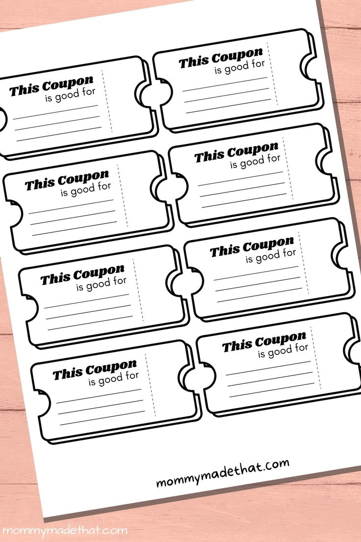 Free Editable Printable Coupons For Students