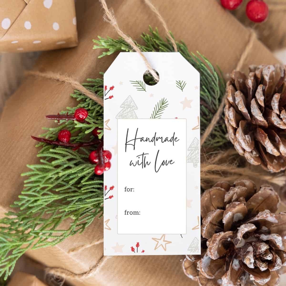 Made With Love Gift Tags Free Printable Ned Mimi