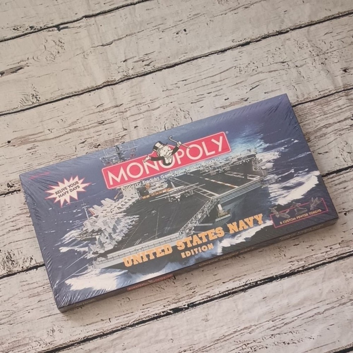 Monopoly United States Navy Edition 1998 Vintage Board Game Sealed EBay