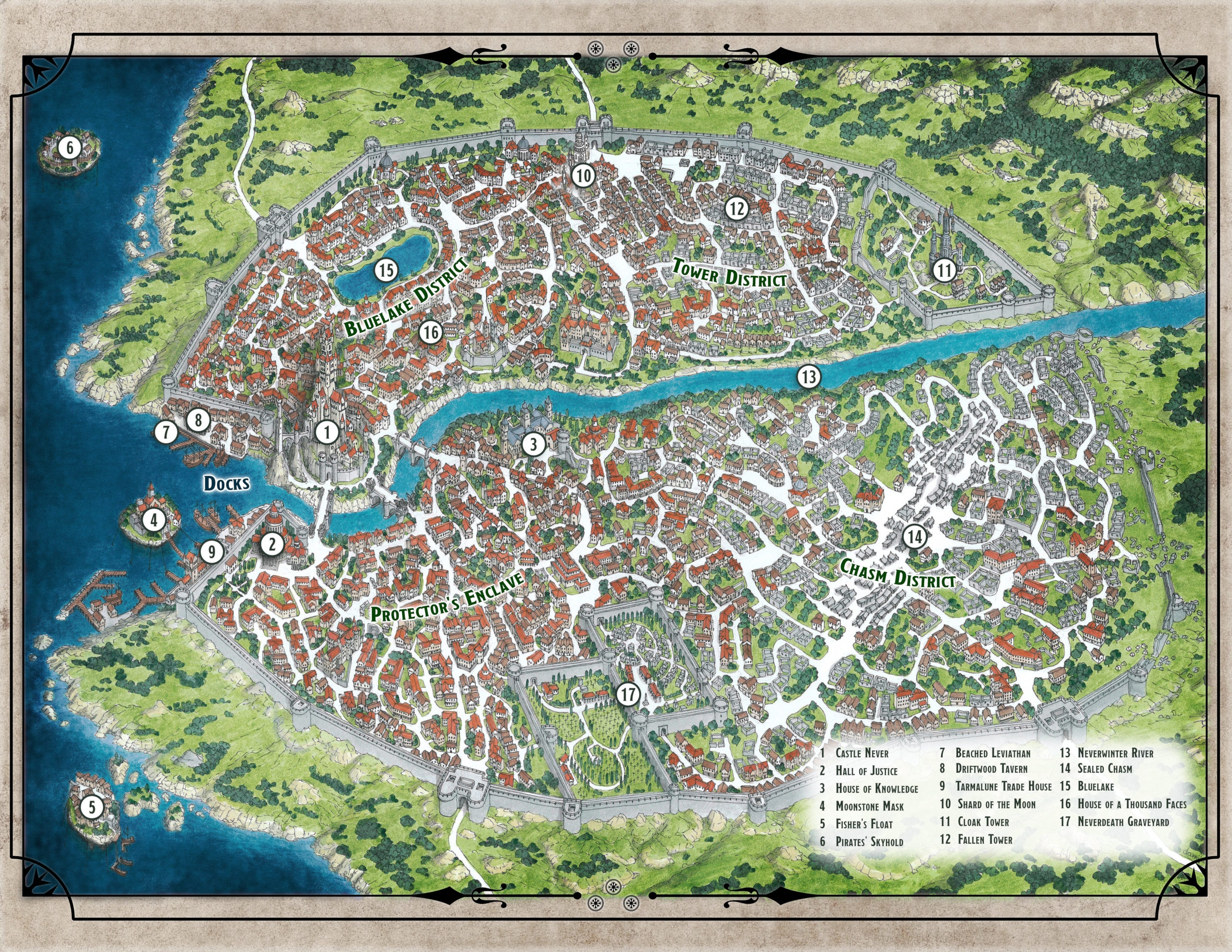 Neverwinter For 5E R battlemaps