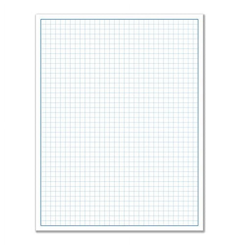 Next Day Labels Quadrille Grid Blueprint Graph Papers 8 1 2 in X 11 in 50 Sheets 5 Count Pack Walmart