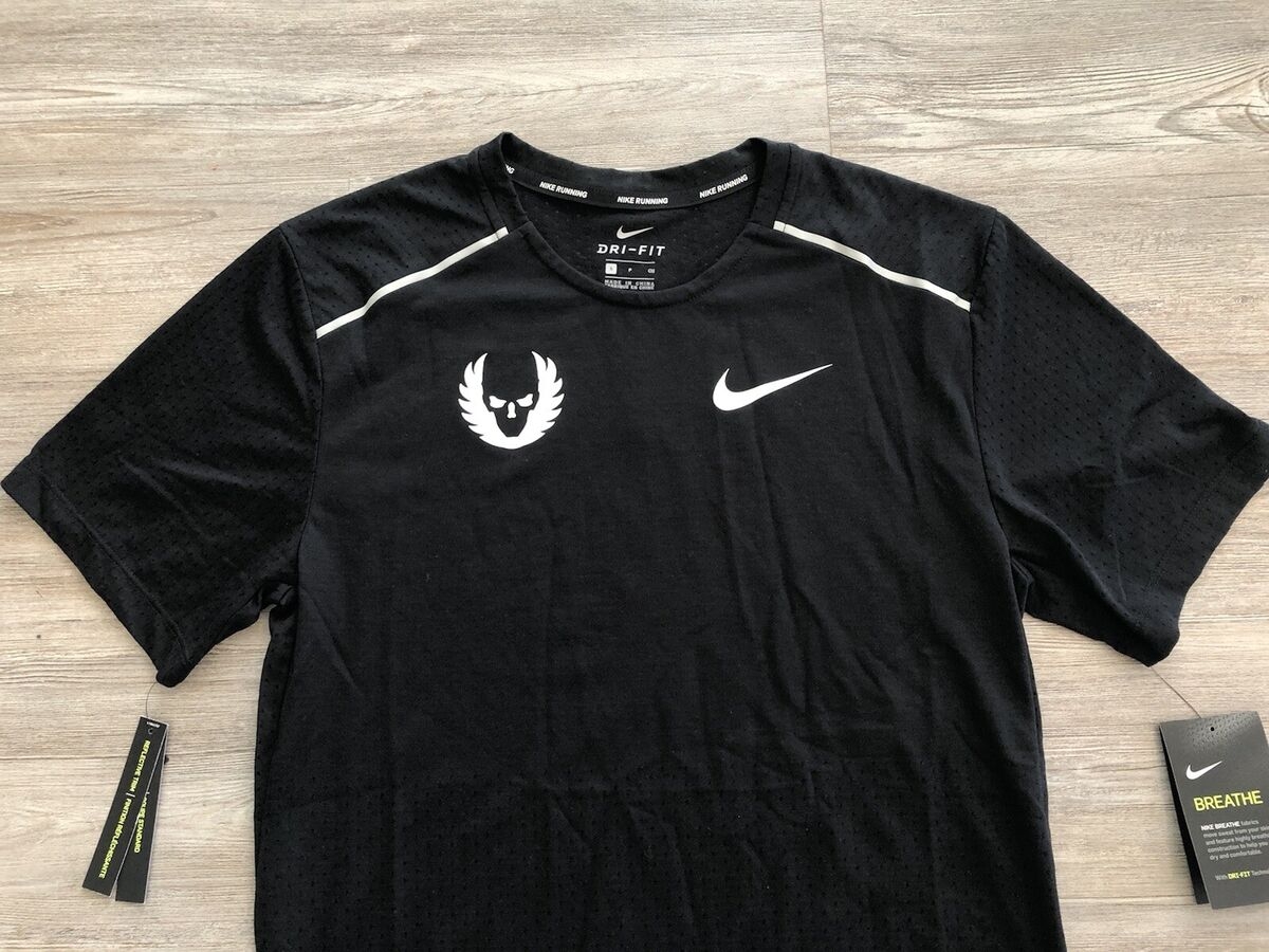 Nike Oregon Project Breathe Running Shirt ORPJT Skull Shirt Size Small Black EBay