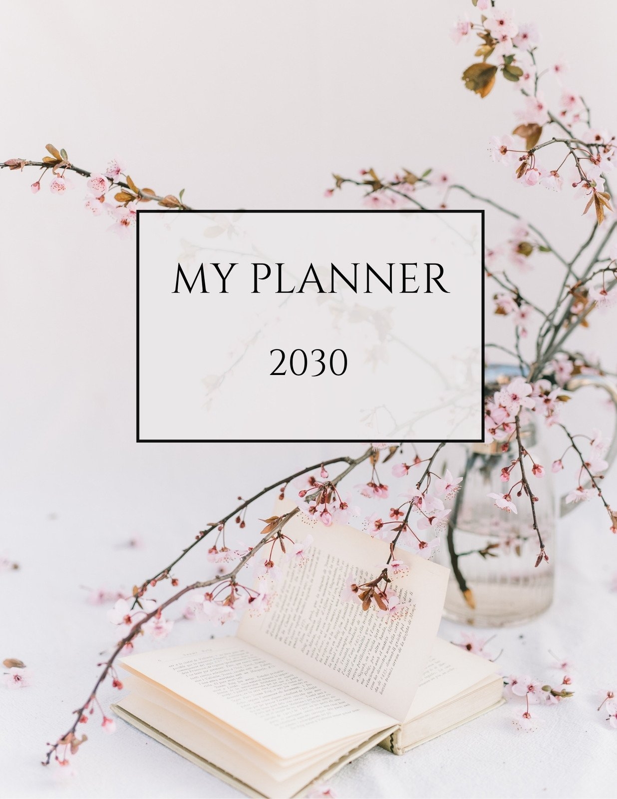 Page 10 Free Editable And Printable Planner Cover Templates Canva