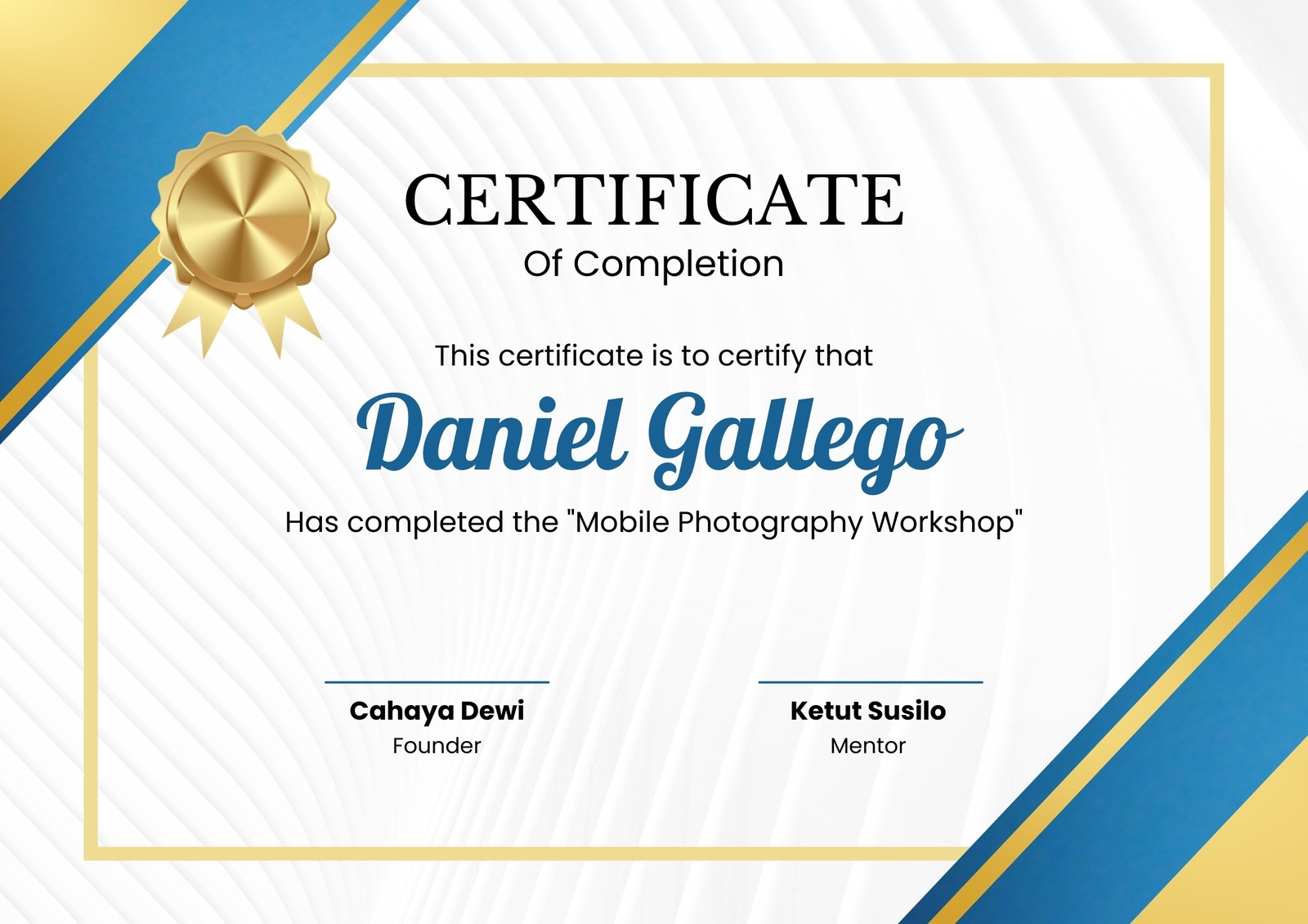 Page 11 Free Printable Custom Participation Certificate Templates Canva