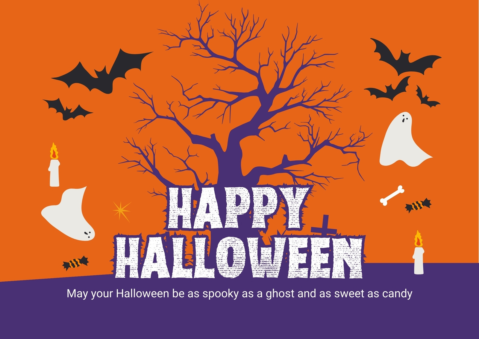 Free Printable Editable Halloween Card