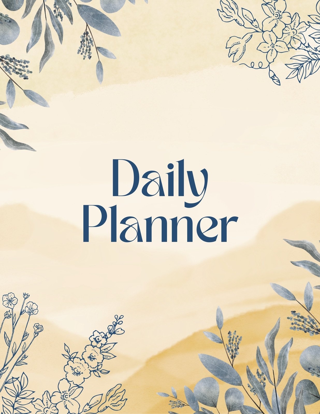 Page 19 Free Editable And Printable Planner Cover Templates Canva
