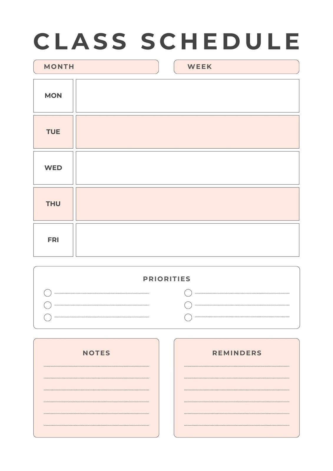 Page 2 Customize 524 Student Planner Templates Online Canva