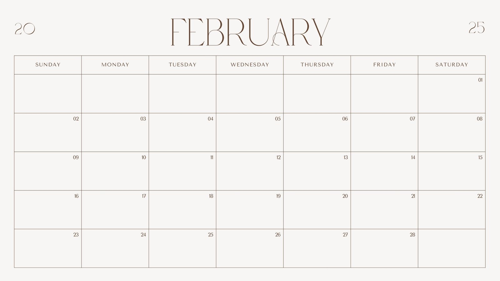 Page 2 Free Printable Customizable Monthly Calendar Templates Canva