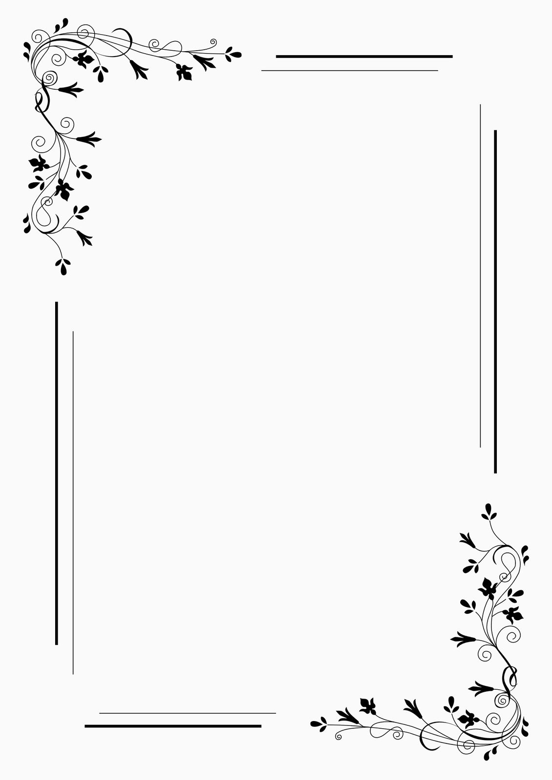 Page 2 Free Printable Page Border Templates You Can Customize Canva