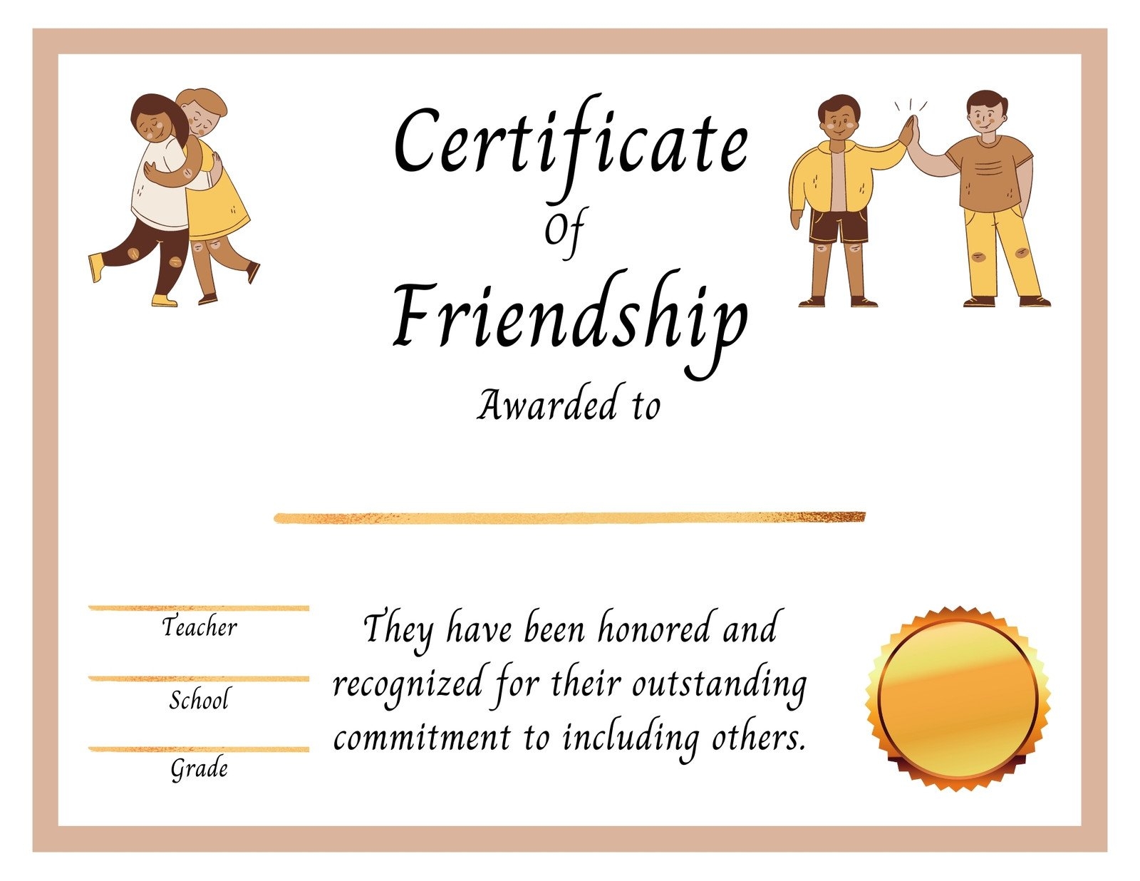 Page 21 Free Printable Certificate Templates You Can Customize Canva