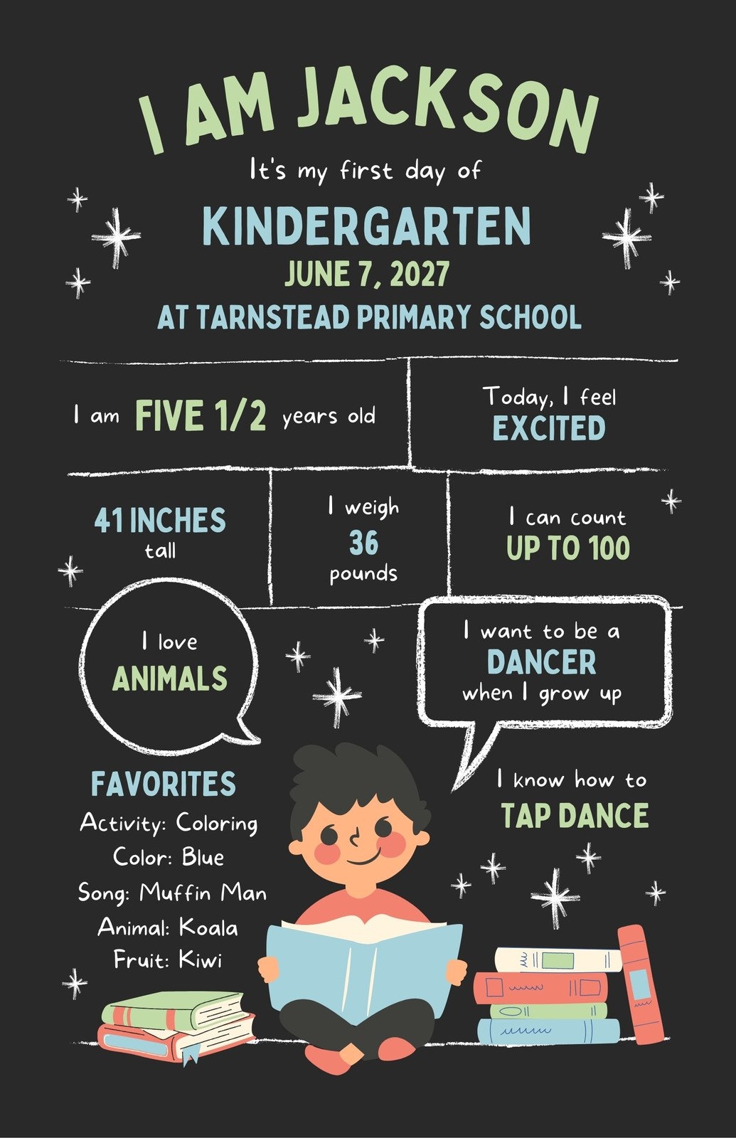 Free Printable Editable Chalkboard Cards Foldable