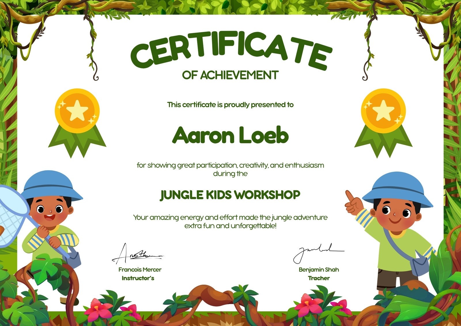Page 5 Free Custom Printable Achievement Certificate Templates Canva