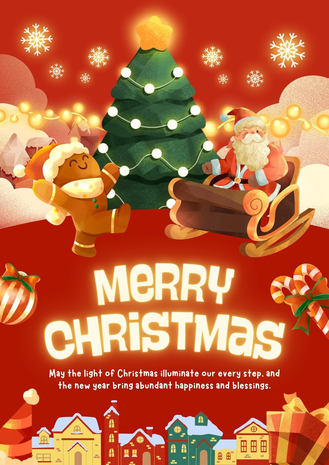 Free Printable And Editable Christmas Poster