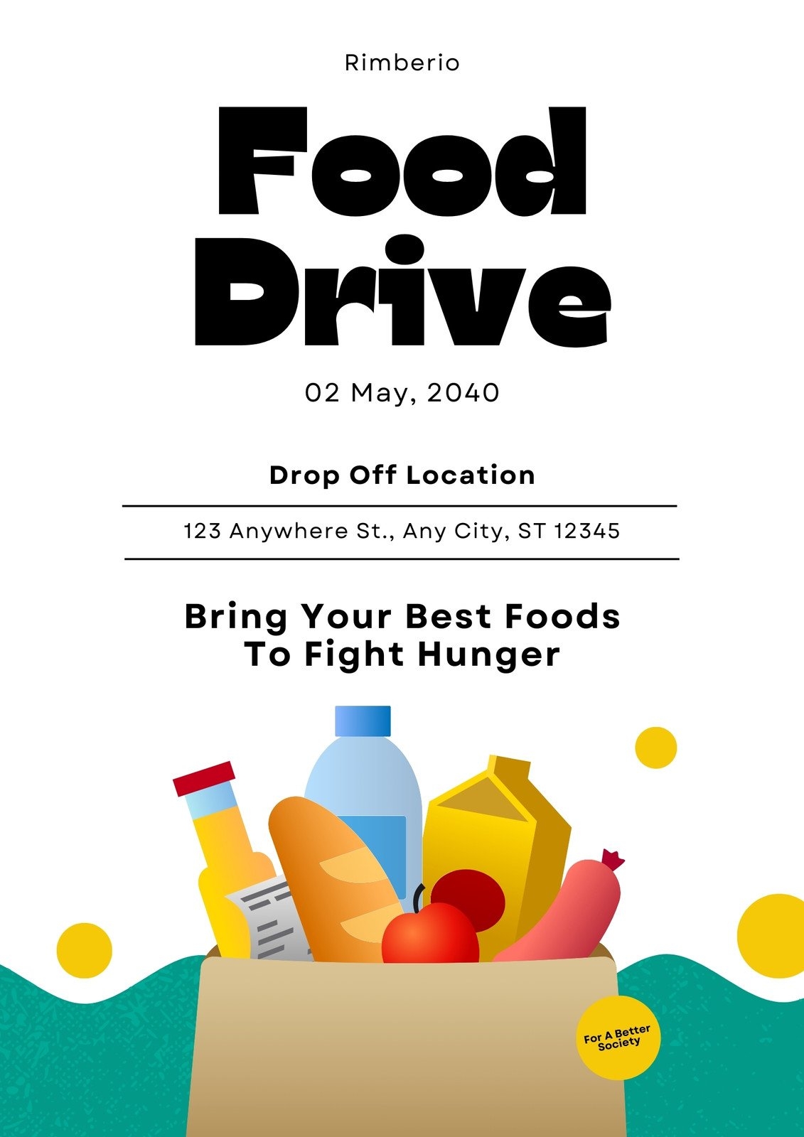 Page 7 Free And Printable Custom Charity Flyer Templates Canva