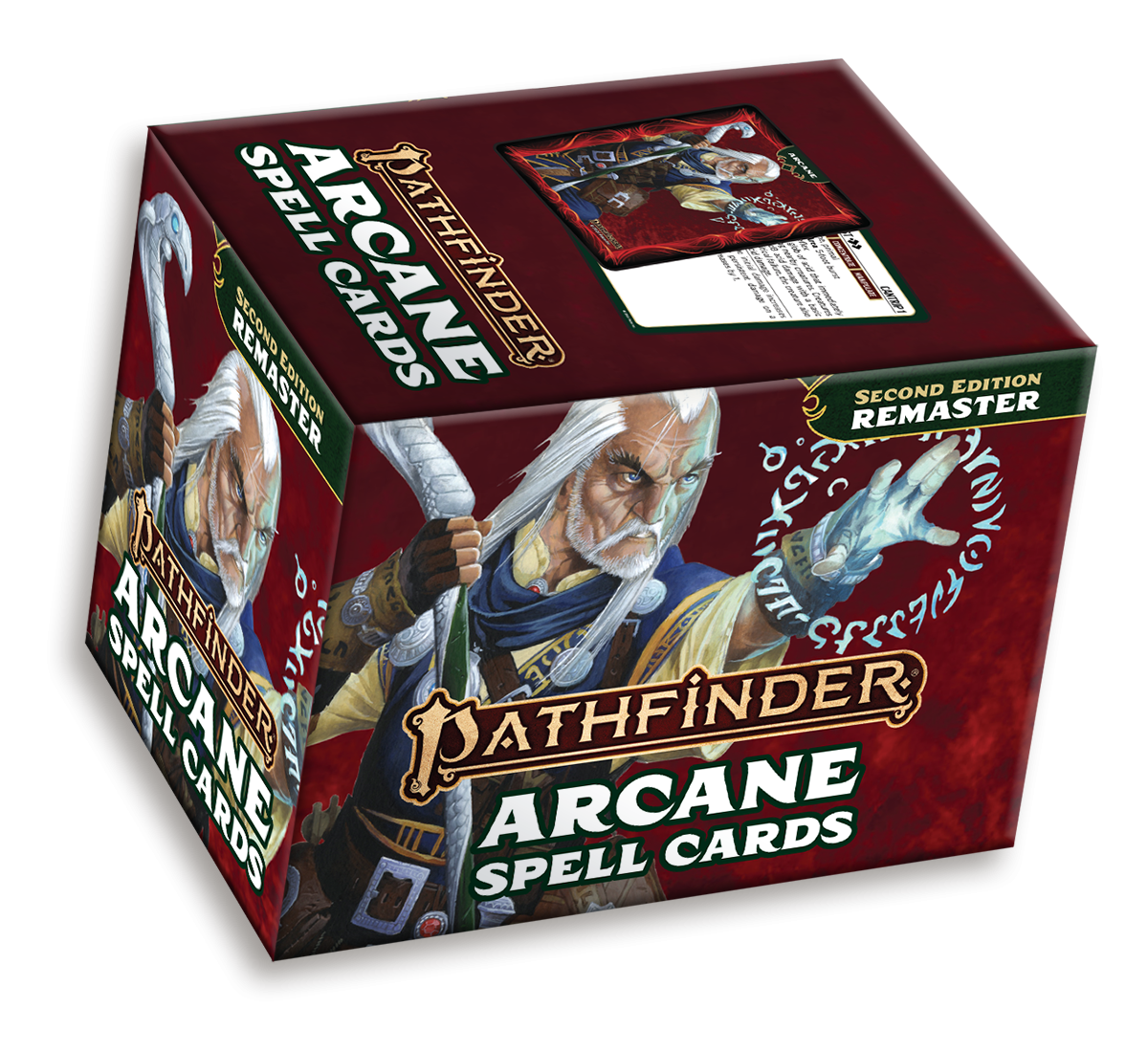 Paizo Pathfinder Arcane Spell Cards Remastered 