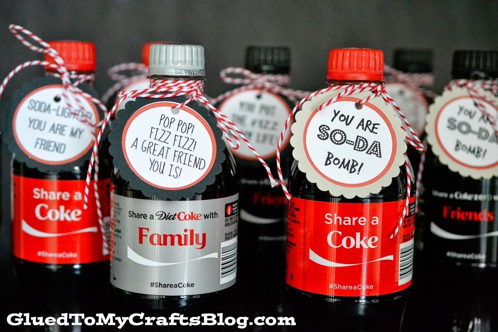 Pay It Forward Gift Tag Printable For Soda Bottles