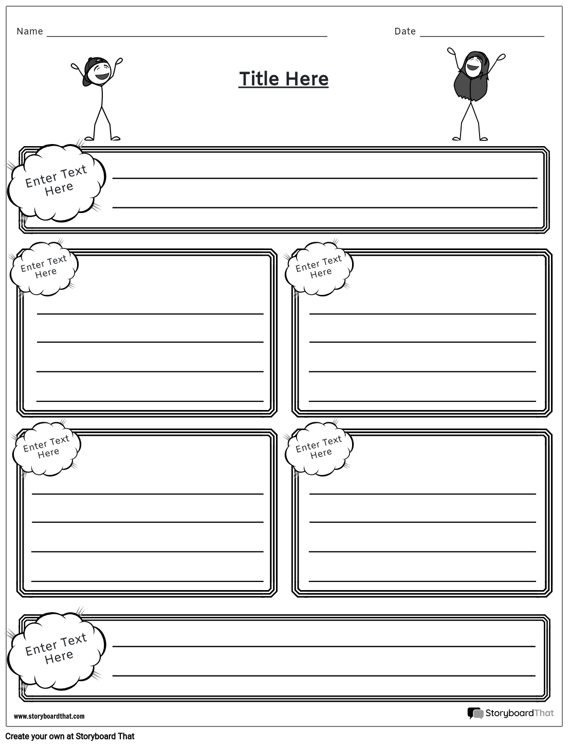 Narrative Essay Printable And Editable