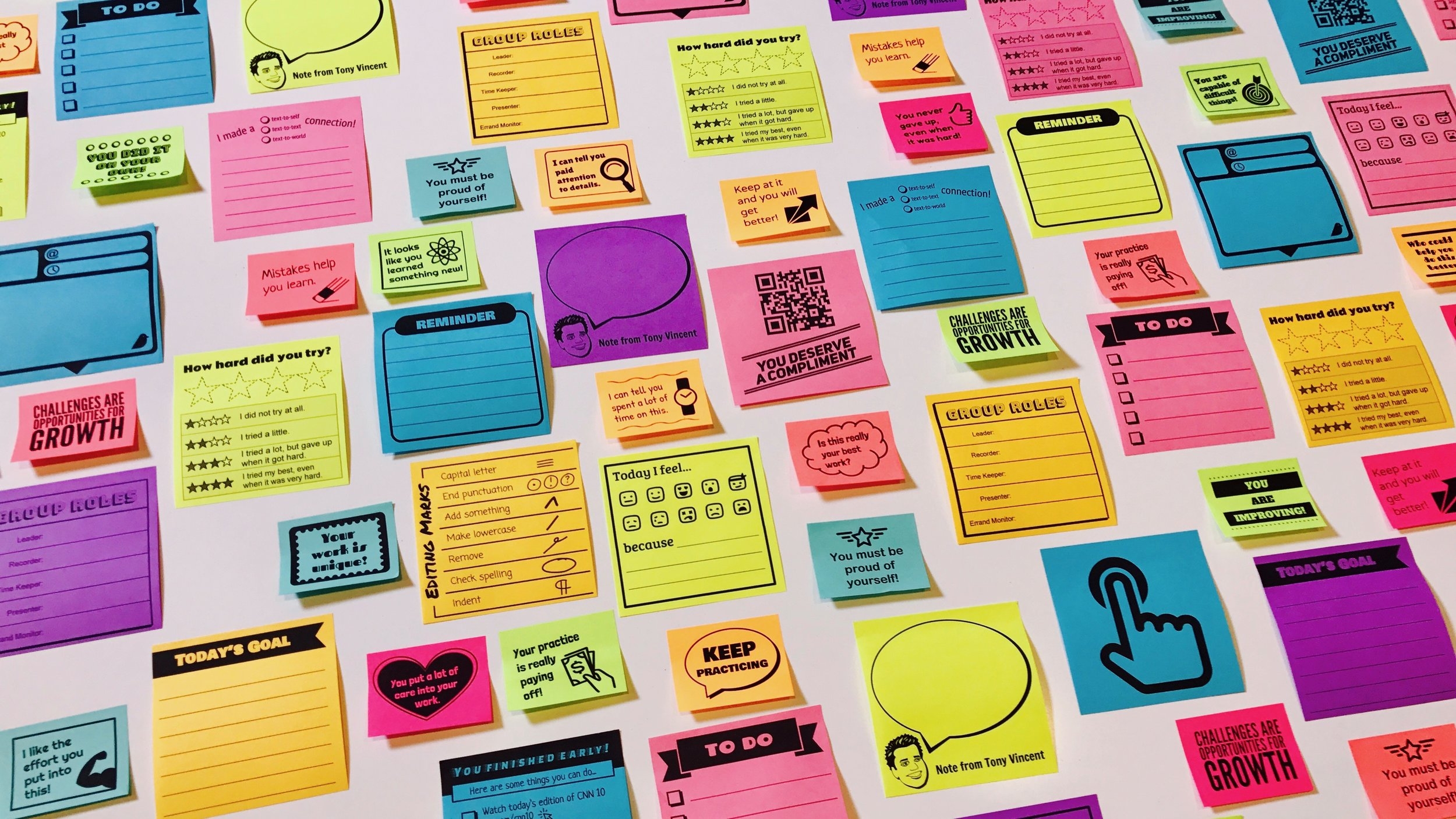 Print Custom Sticky Notes With Google Slides Learning In Hand With Tony Vincent