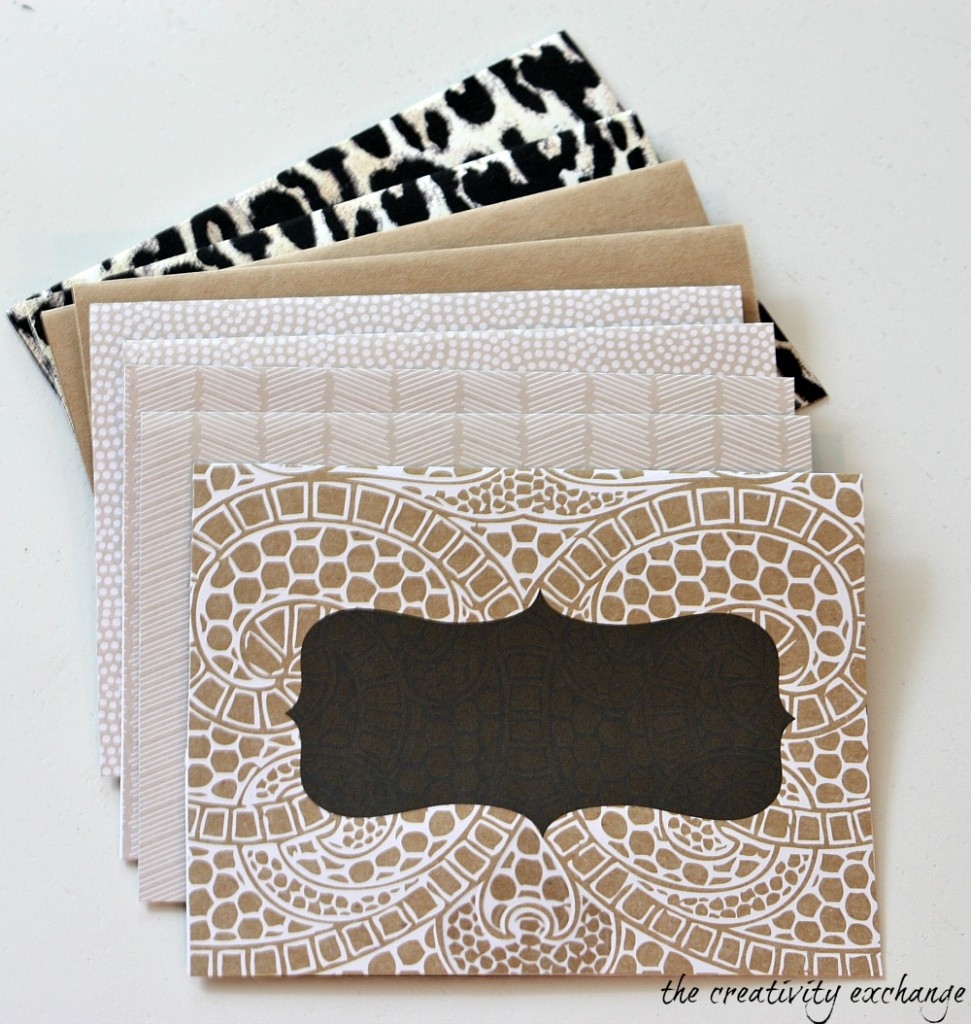 Printable Chalkboard Note Cards And Gift Tags April s Printable Of The Month 