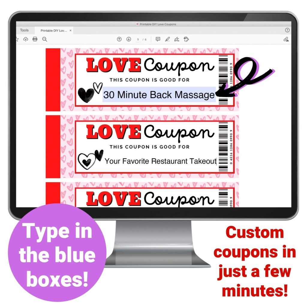 How To Make My Own Coupon Editable Amd Printable