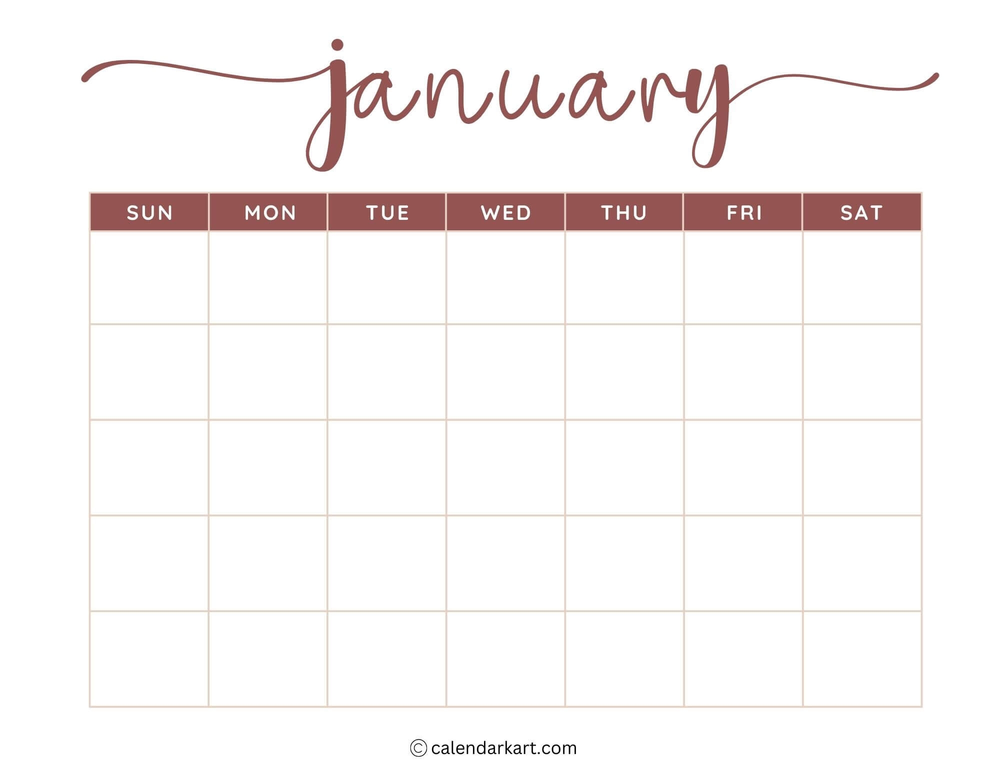 Free Editable And Printable Calander Free Editable And Printable Calendar