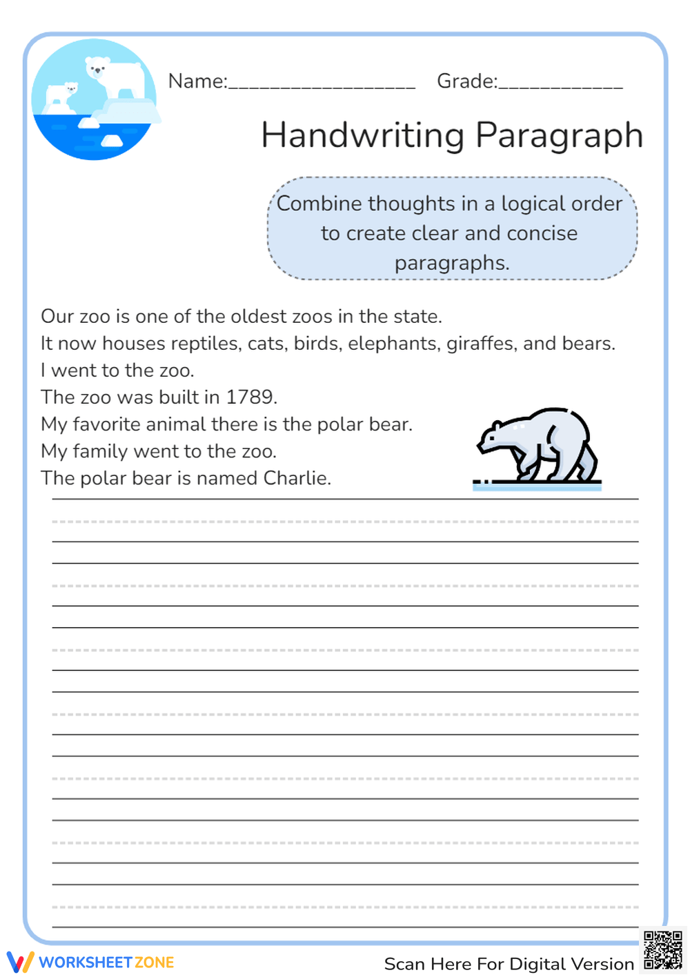 Printable Paragraph Editing Worksheet For 4th Grade