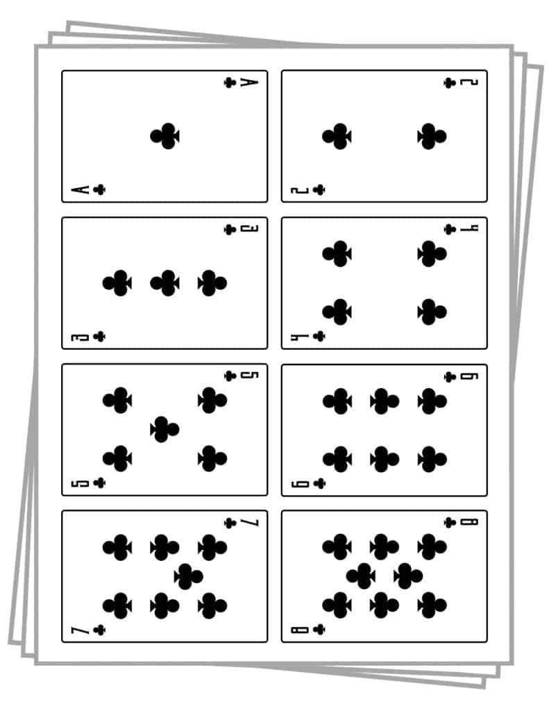 Printable Editable Playing Cards
