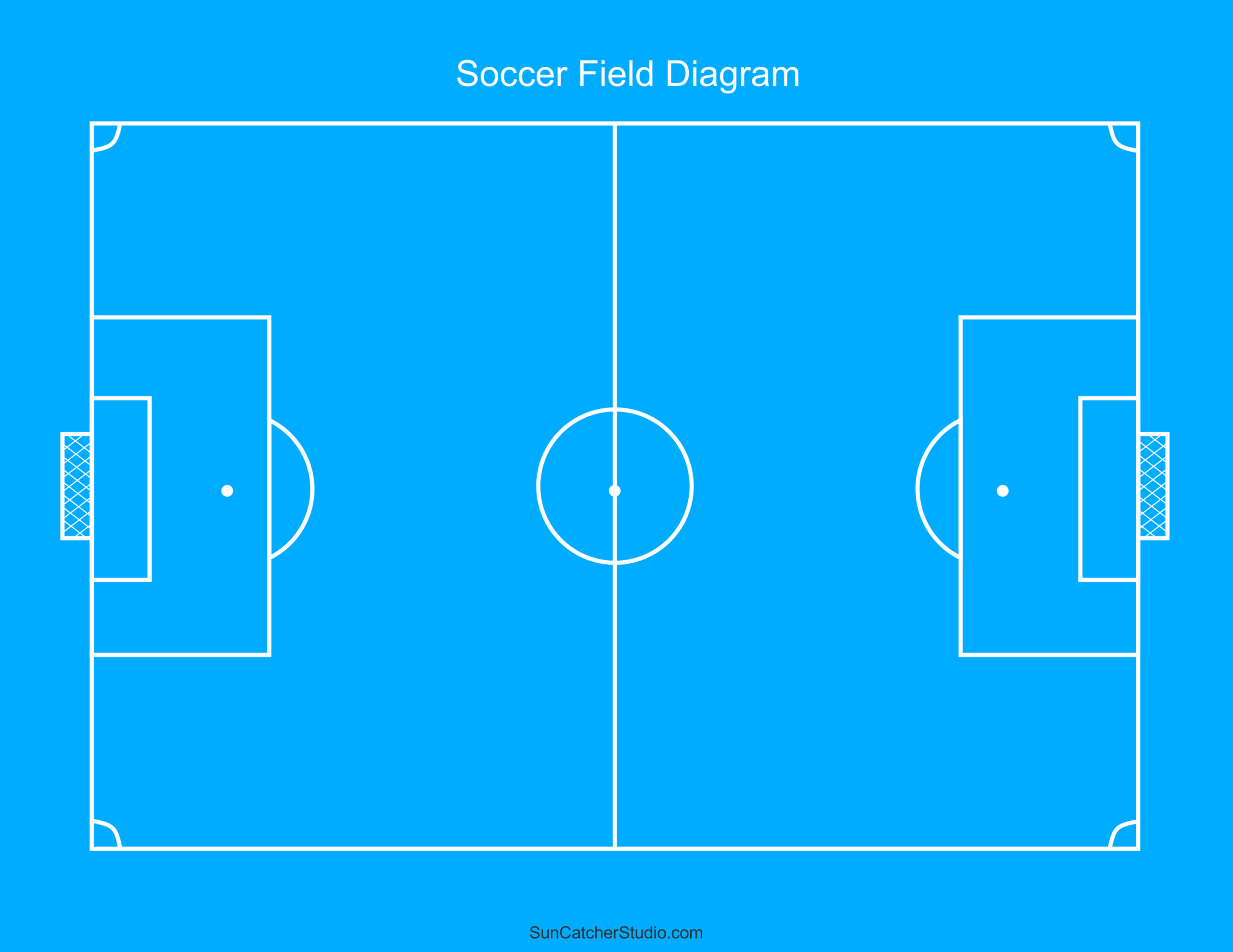 Printable Soccer Field Diagrams Templates Free Printables Monograms Design Tools Patterns DIY Projects