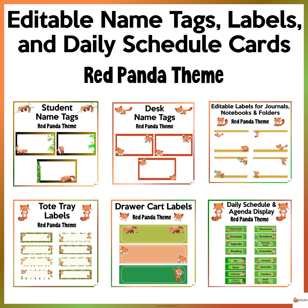 Printable Editable Bears Schedule