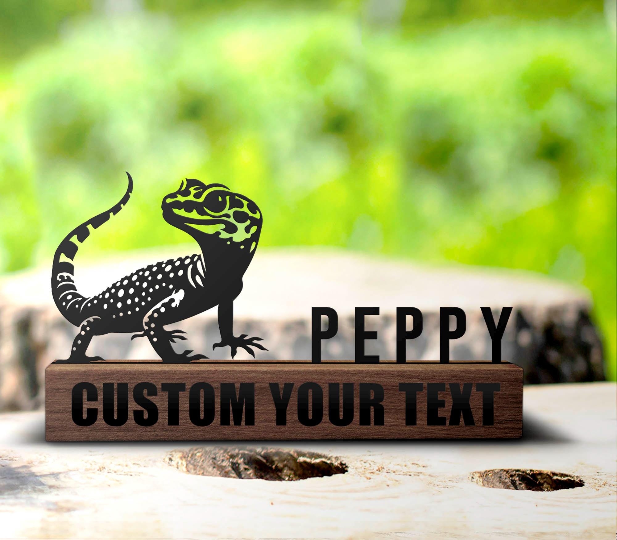 Reptile Name Tags Etsy Israel
