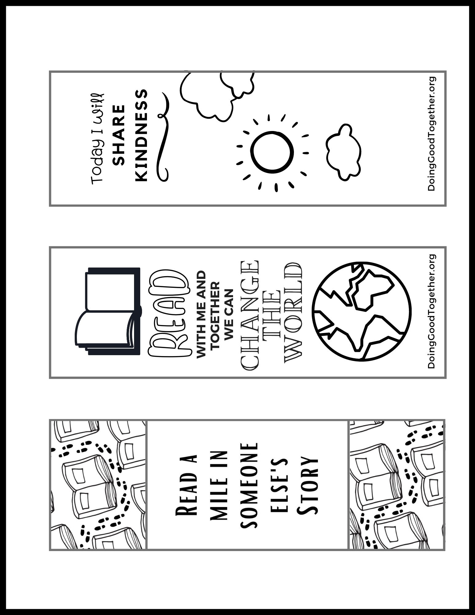 Free Printable Editable Bookmark