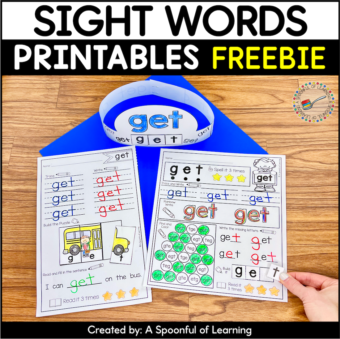 Free Editable Printable Sight Words