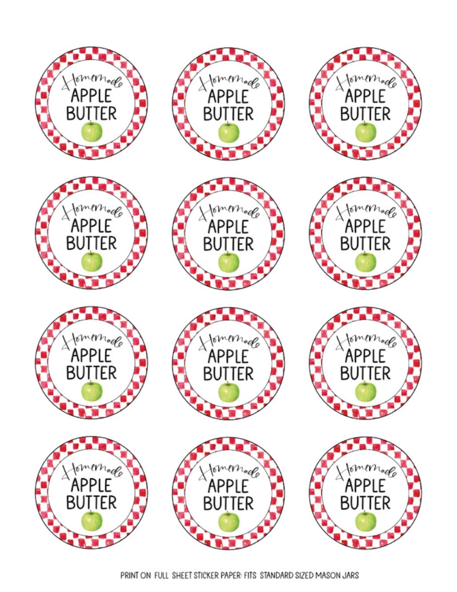 Simply Pretty Jam Jar Labels Free Printable In 4 Styles 