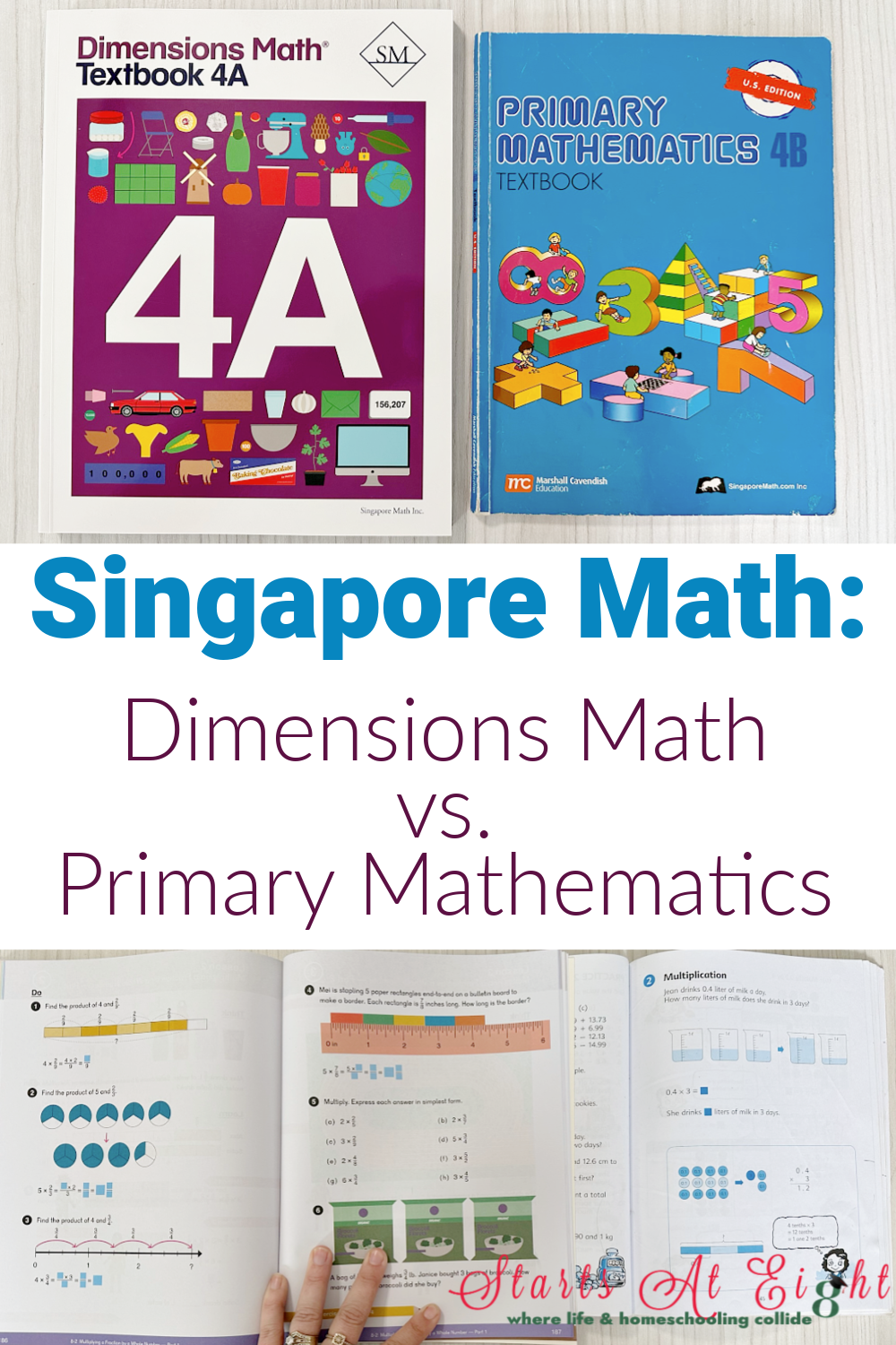 Singapore Math Dimensions Math Vs Primary Mathematics StartsAtEight