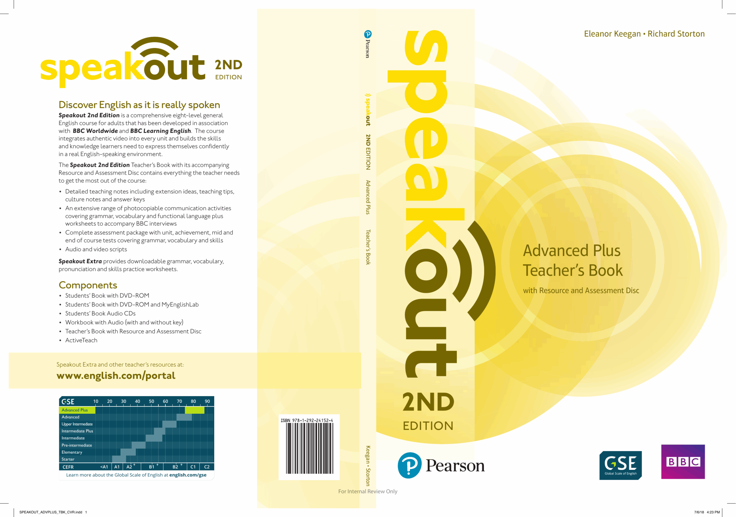 Speakout Advanced Plus Teacher s Book 2nd Edition