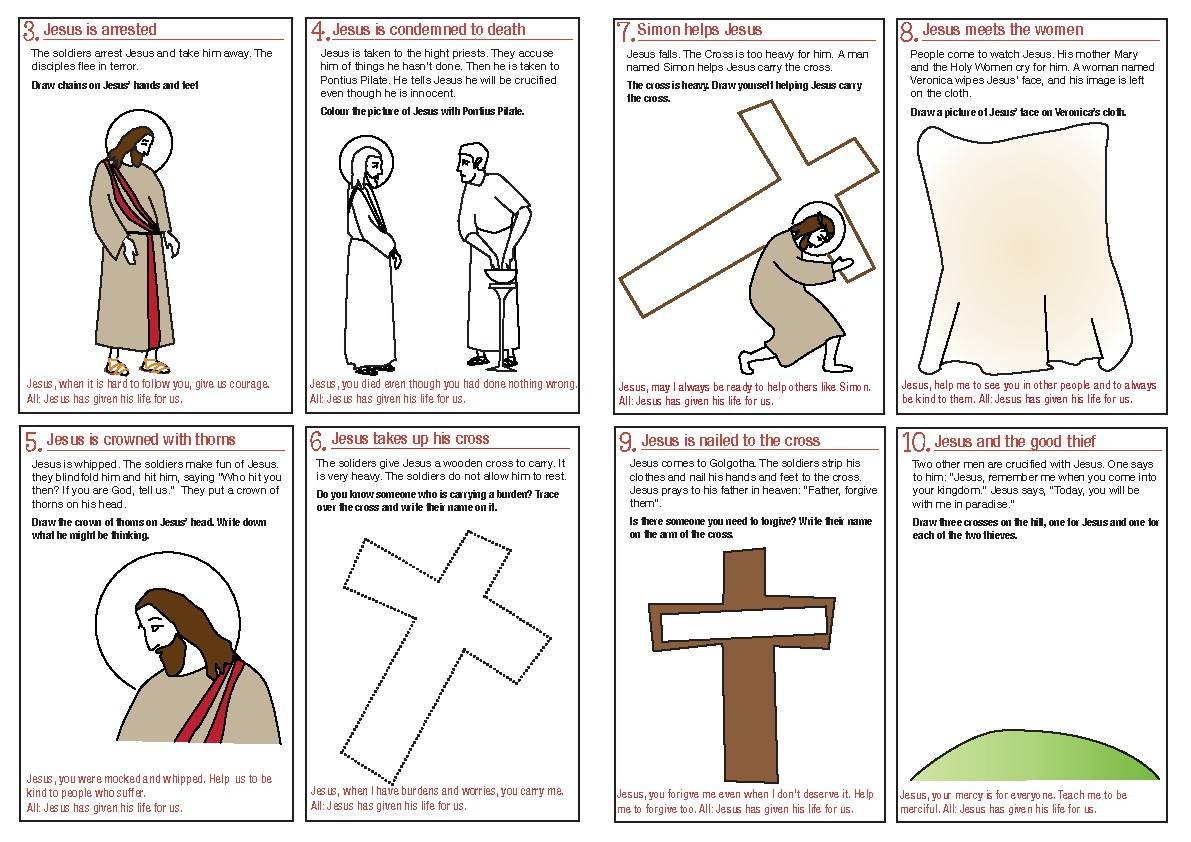 Stations Of The Cross For Kids By Catholic Resource Library By CathFamily