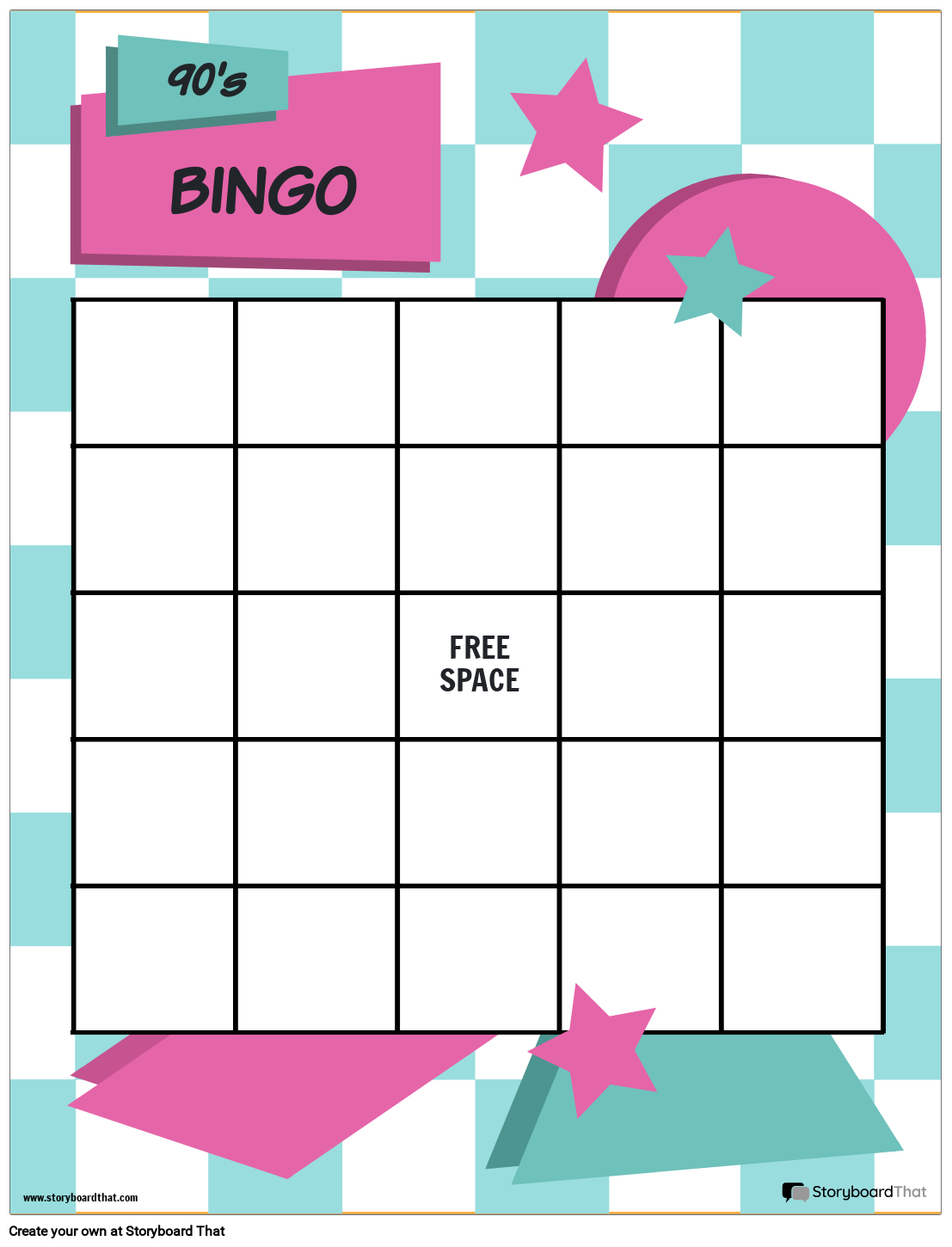 Free Editable Printable Bingo Cards