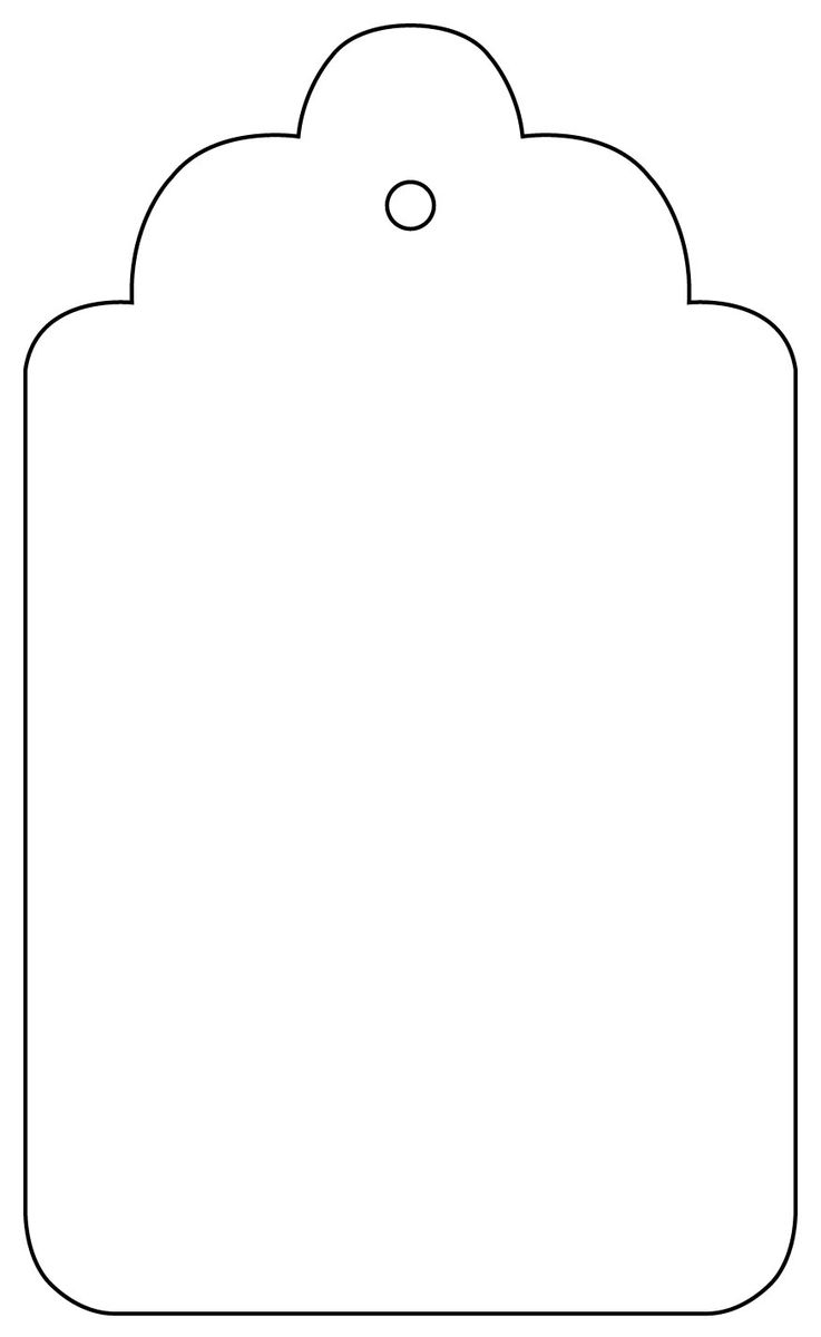 Printable Editable Gift Tags Blank