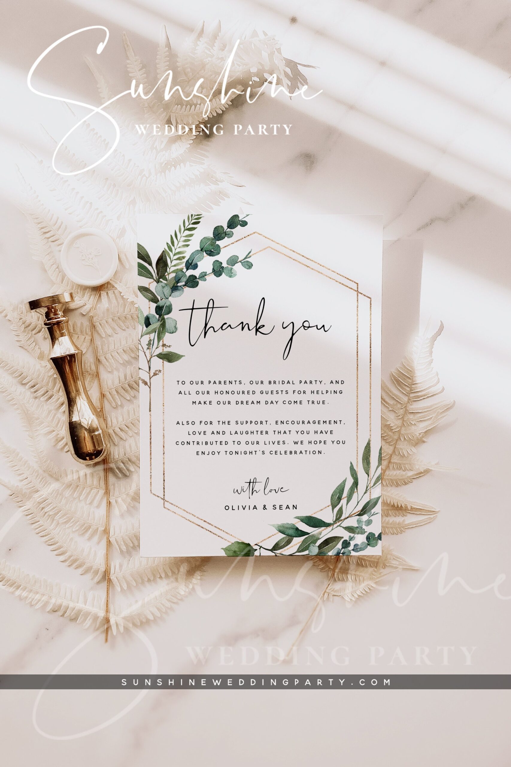 Editable Thank You Printable