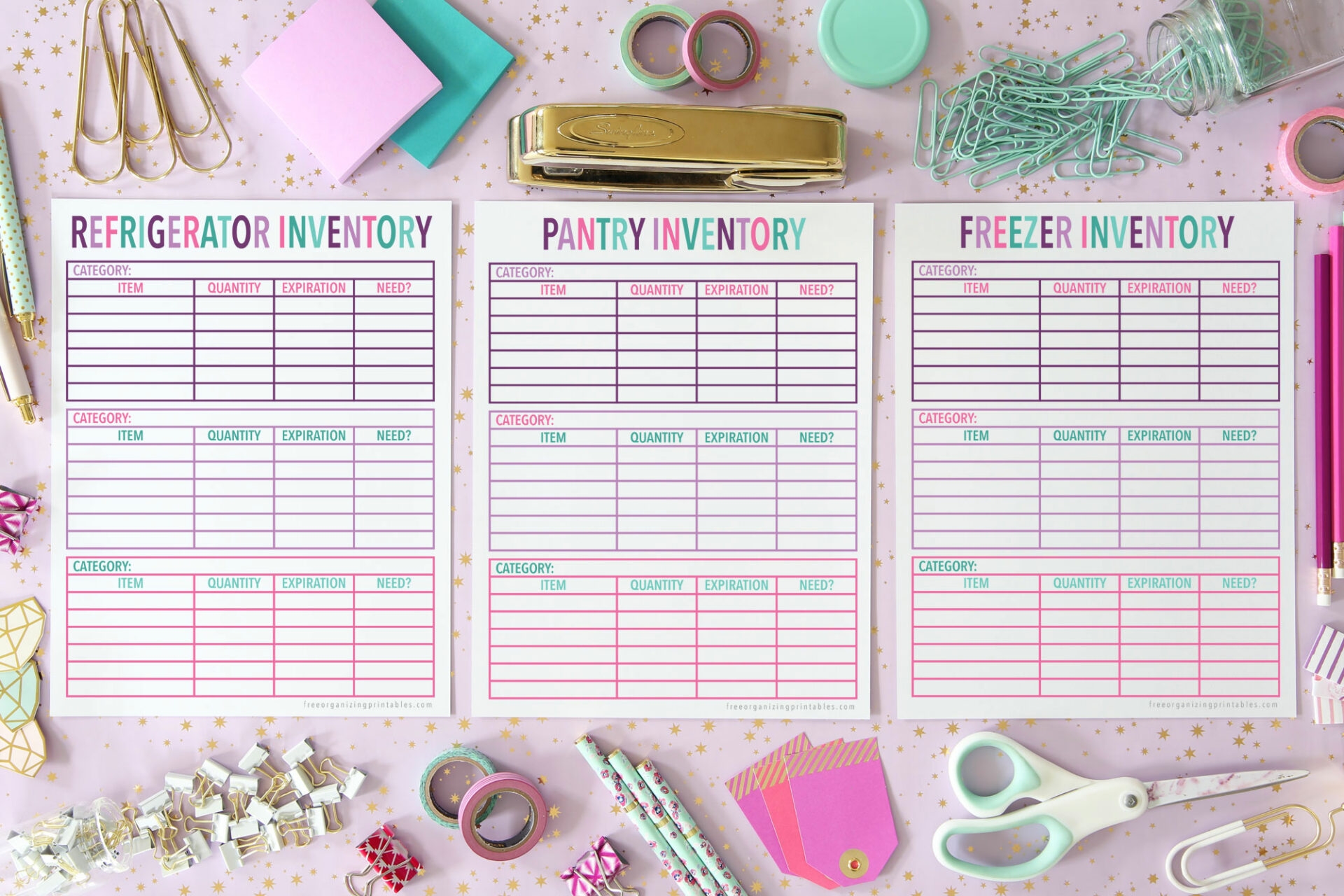 The Best Food Inventory Printables To Organize Your Kitchen
