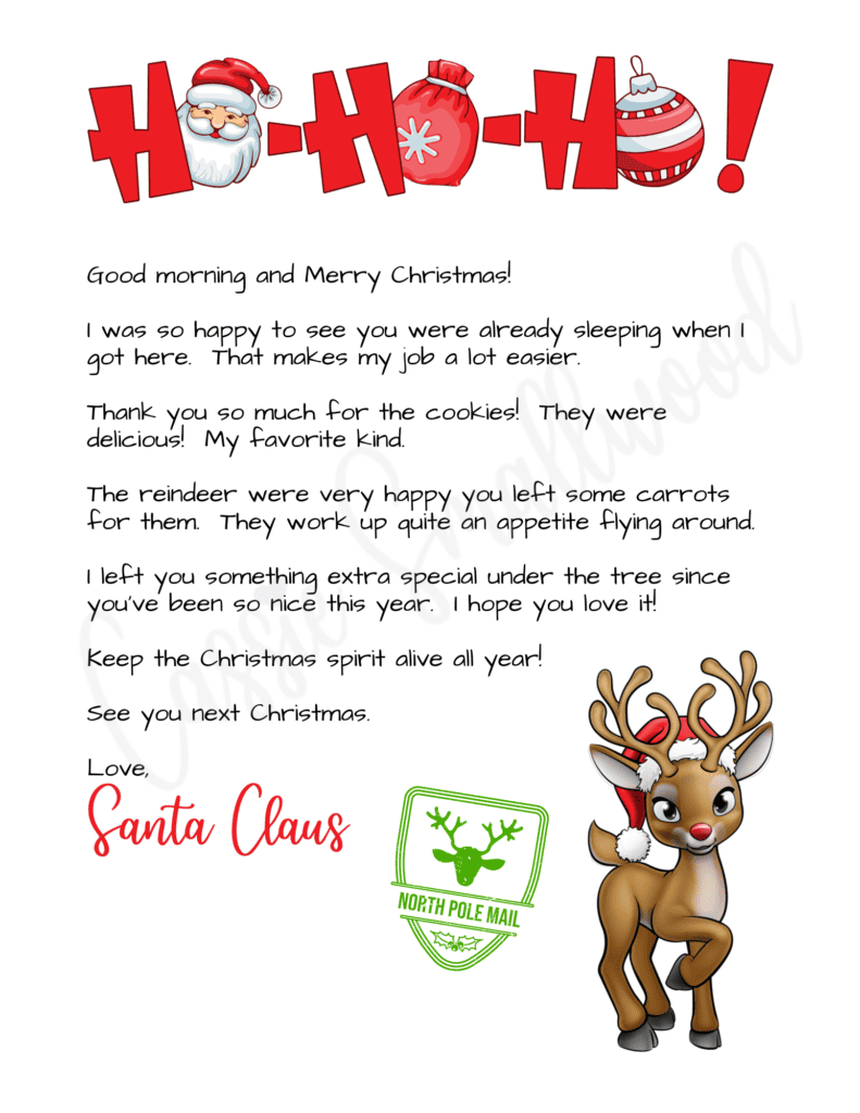 THE CUTEST Letters From Santa Cassie Smallwood
