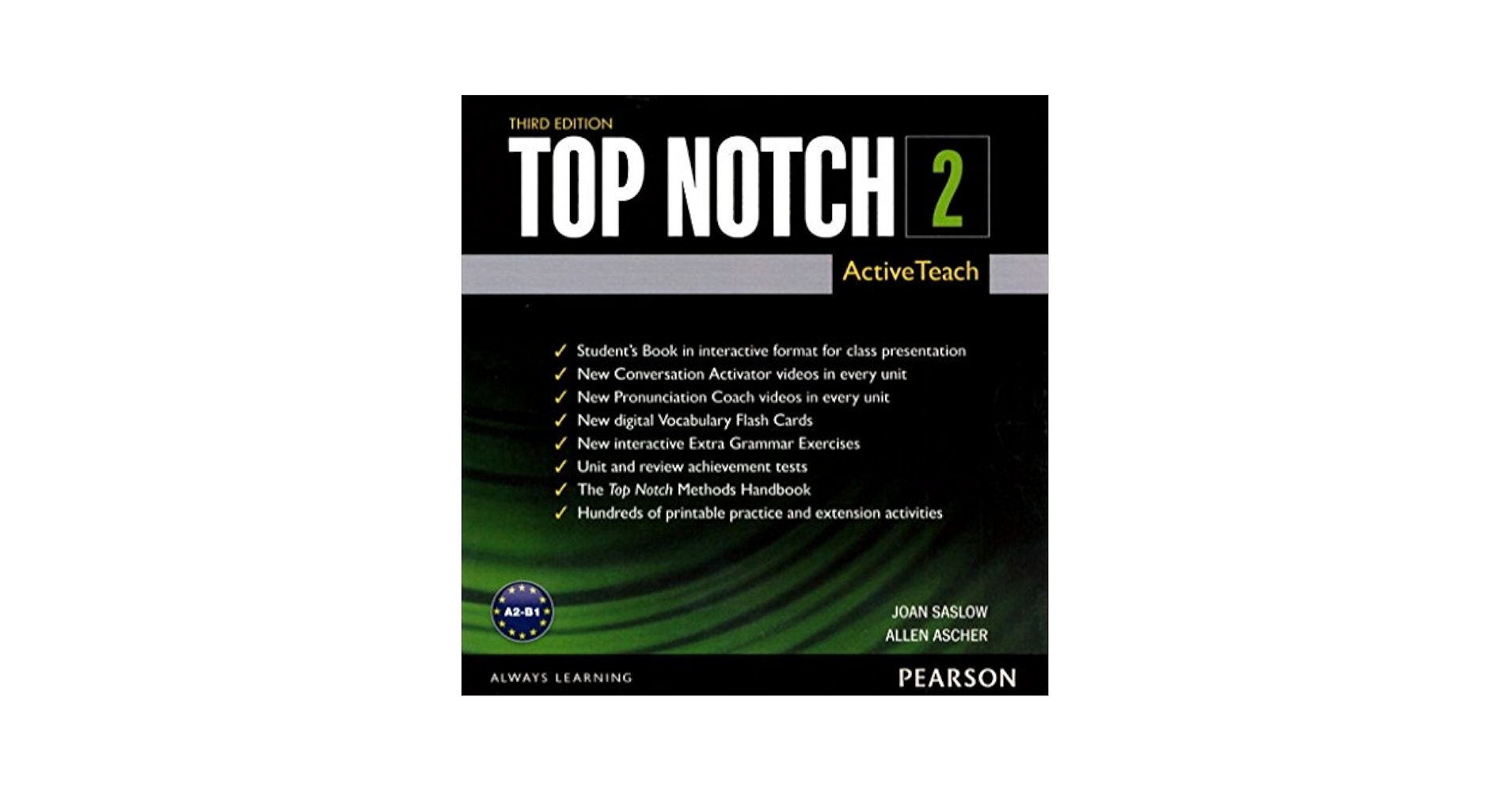 Top Notch 2 ActiveTeach Amazon co uk Saslow Joan Ascher Allen 9780133810455 Books