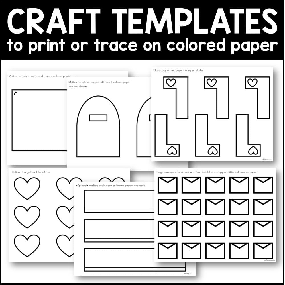 Editable And Printable Class List Mailbox