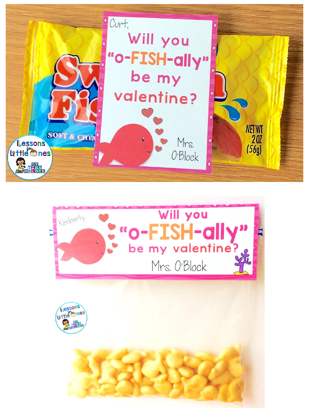 Free Editable Printable Gift Tags To Students With Fish